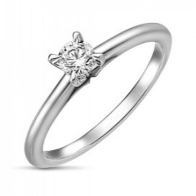 Помолвочное кольцо R01-SOL38-025-G2-М12556 - Ювелирный бренд Московский ювелирный завод