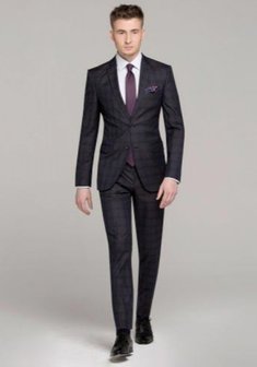 Свадебный мужской костюм P2870.