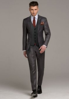 Свадебный мужской костюм P2887.